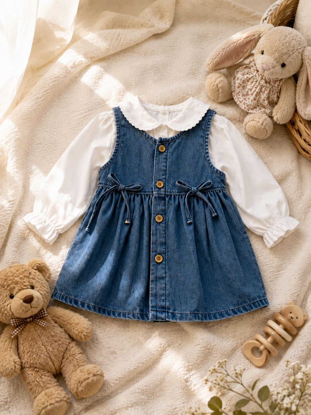 Denim Delight Frock 💕