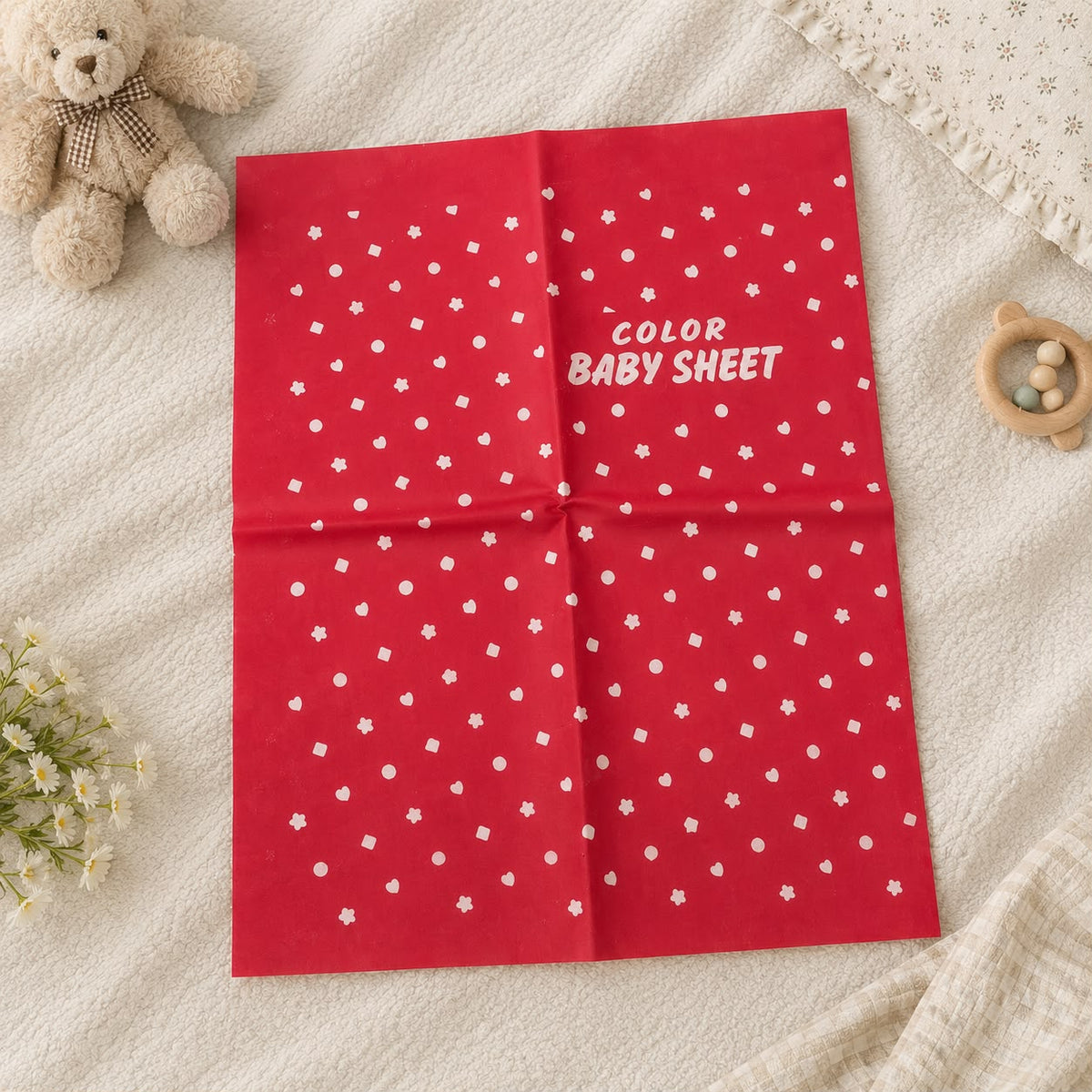 Baby Plastic Diaper Changing Sheet