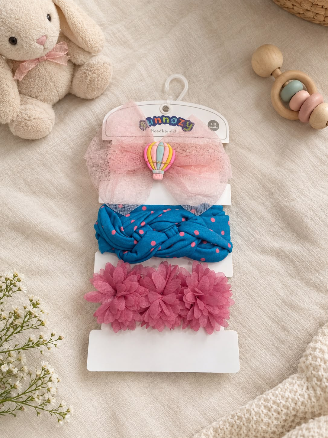 Little Blooms – 3 Pc Hair Band Set
